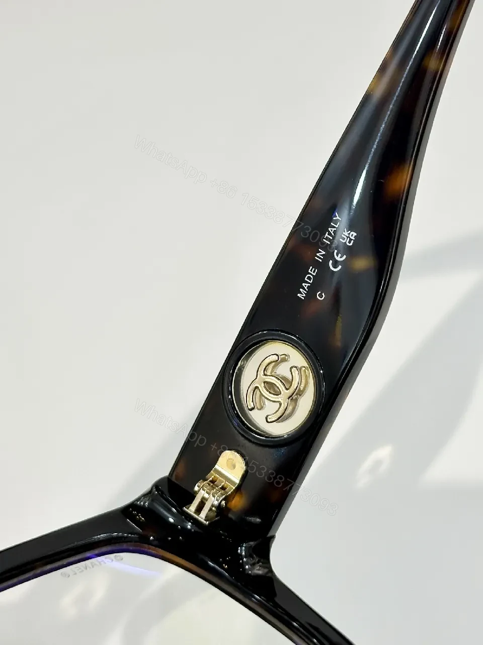 View 5 of Noir Acetate Bold-Frame Eyewear: Luxury Everyday Glasses
