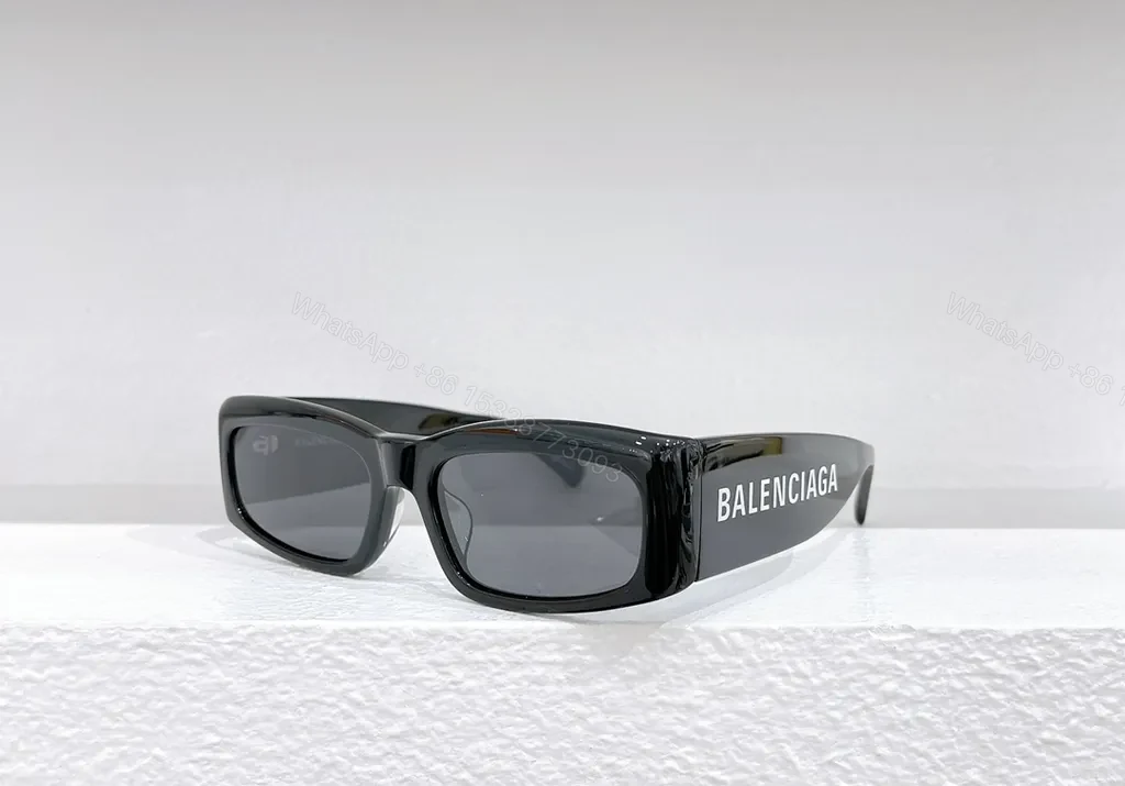 View 2 of Bold Red Frame Sunglasses â€” Balenciaga-Inspired, Unisex Luxe