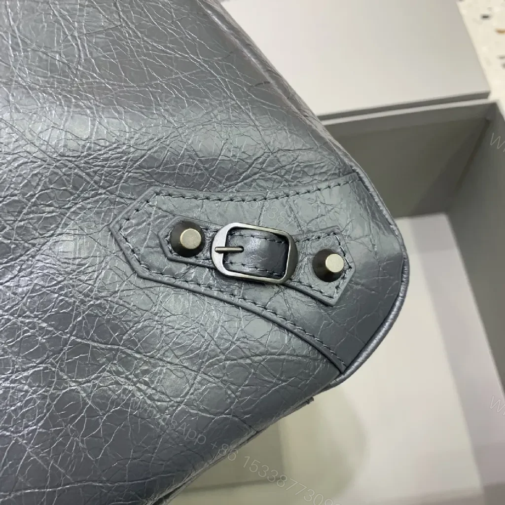 View 4 of Textured Leather Everyday Crossbody with Subtle Hardware Detailing