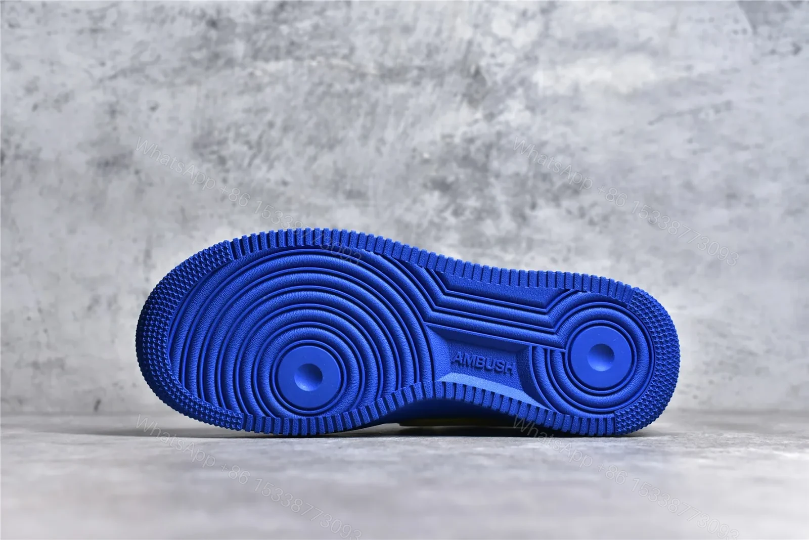 View 8 of AMBUSH x Nike Air Force 1 Low “Game Royal and Vivid Sulfur”