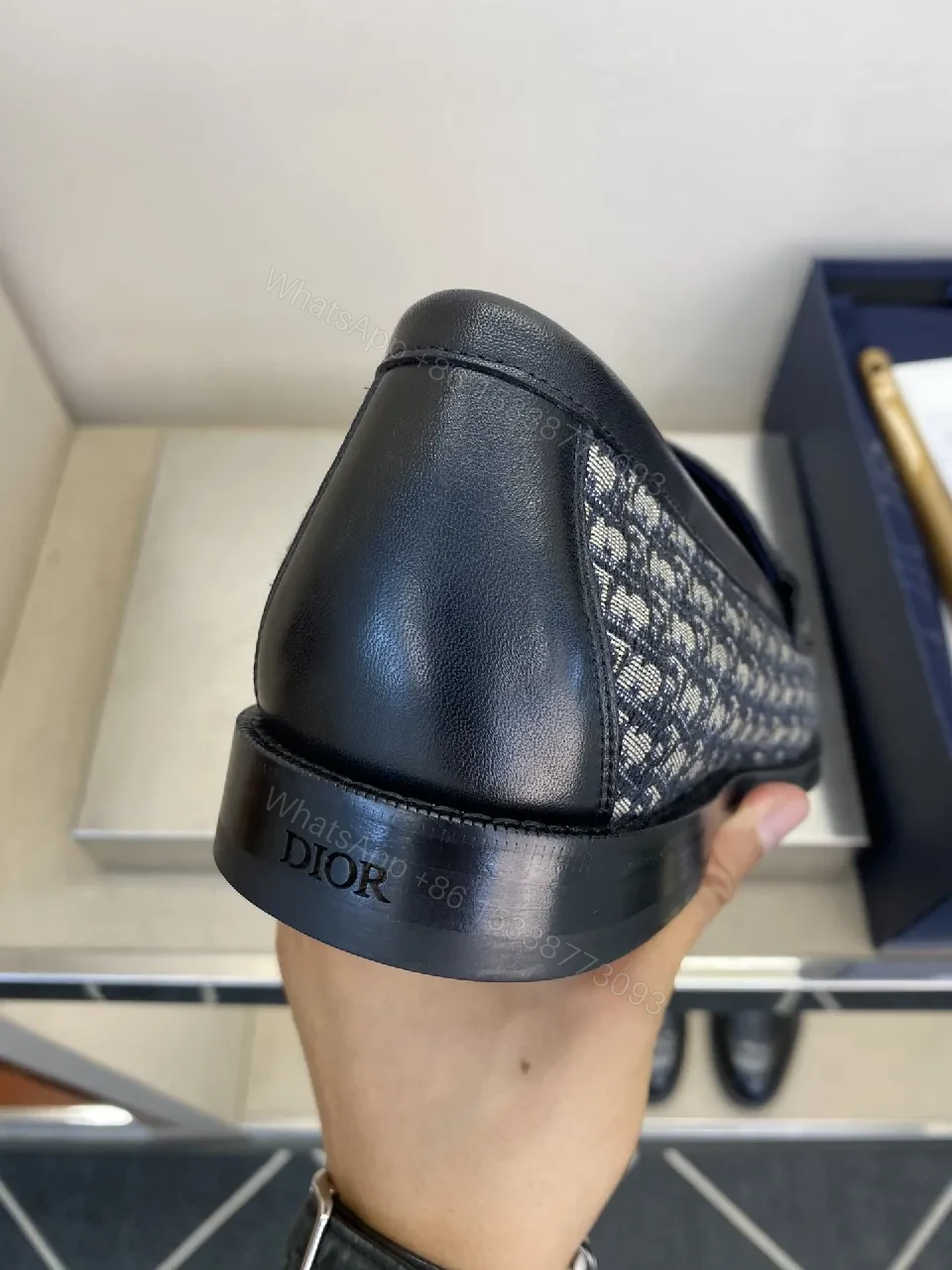 View 3 of Patterned Loafers + Leather Trim + Modern Classic + All-Day Comfort + loafers