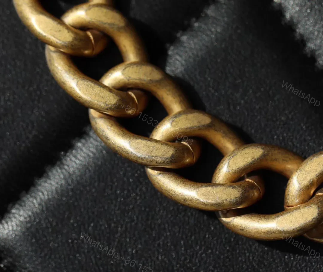 View 3 of Chanel Woc C19 Handbag Woman’s Lock Gold Black 19cm