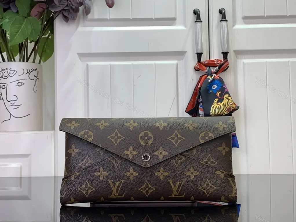 View 4 of Boldly Bright LV Tote: Blue Leather, Monogram Canvas, Structured Edge