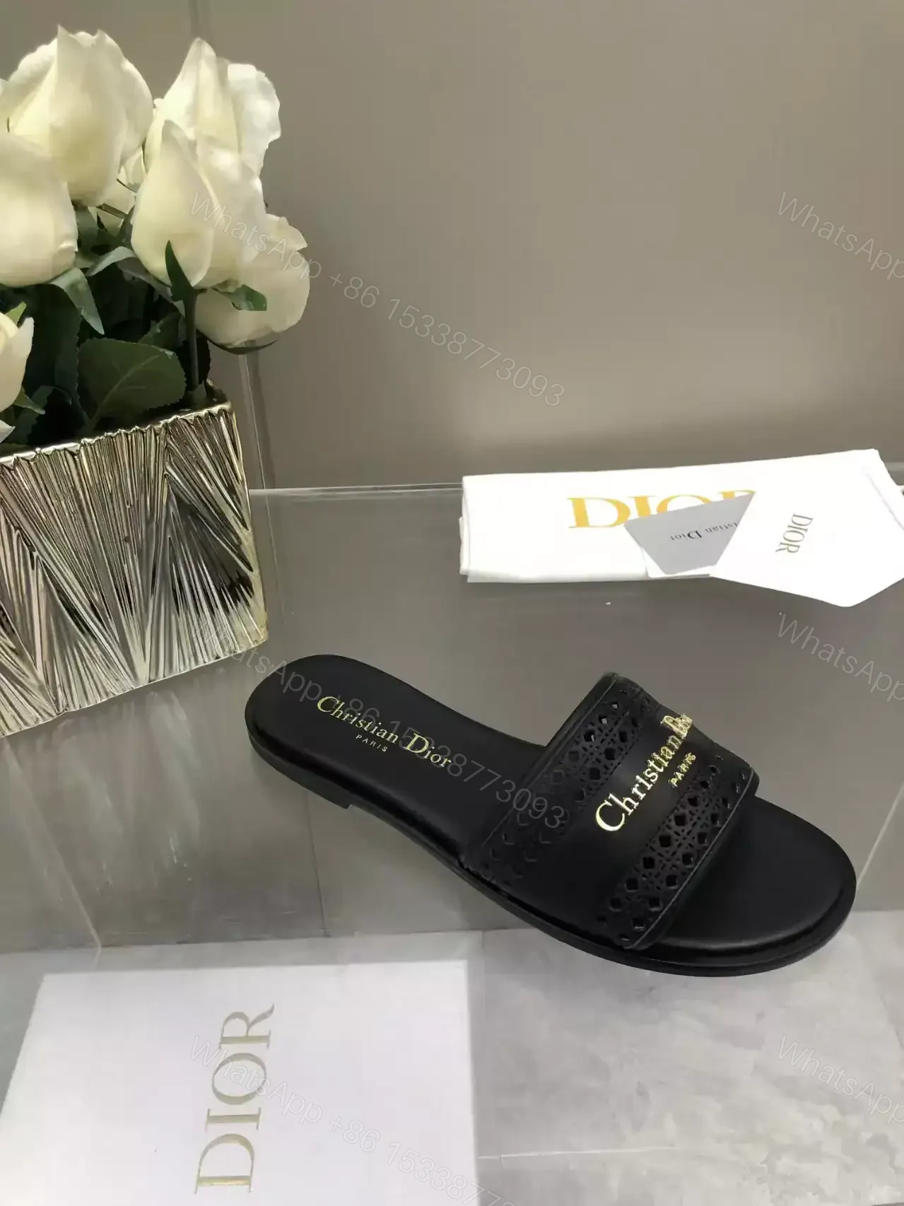 View 3 of Dior The Irresistible D-Lane Mules – SDD008