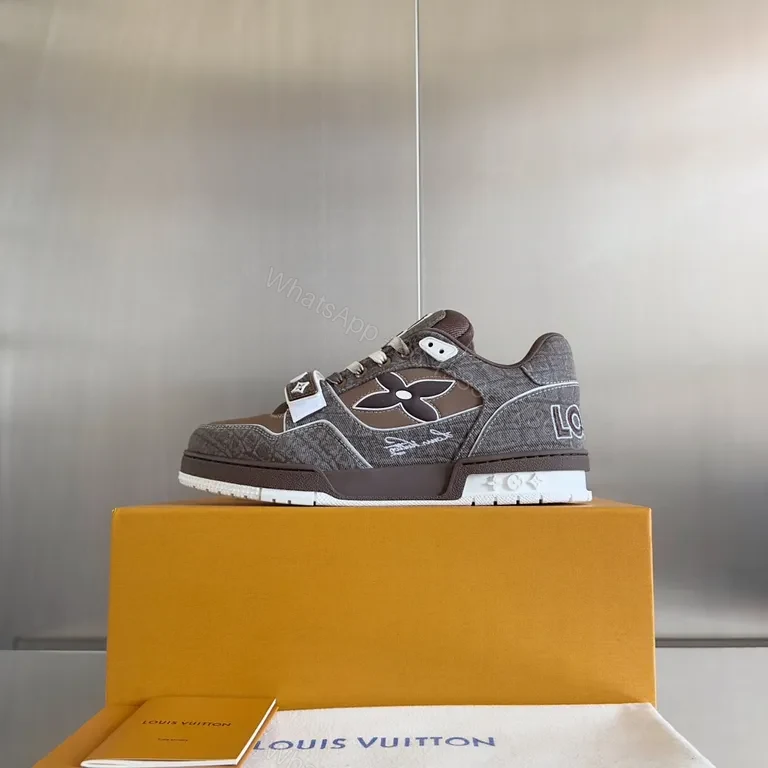 View 6 of Patterned Texture Sneaker â€” LV Details, All-Day Comfort, Streetwear Style