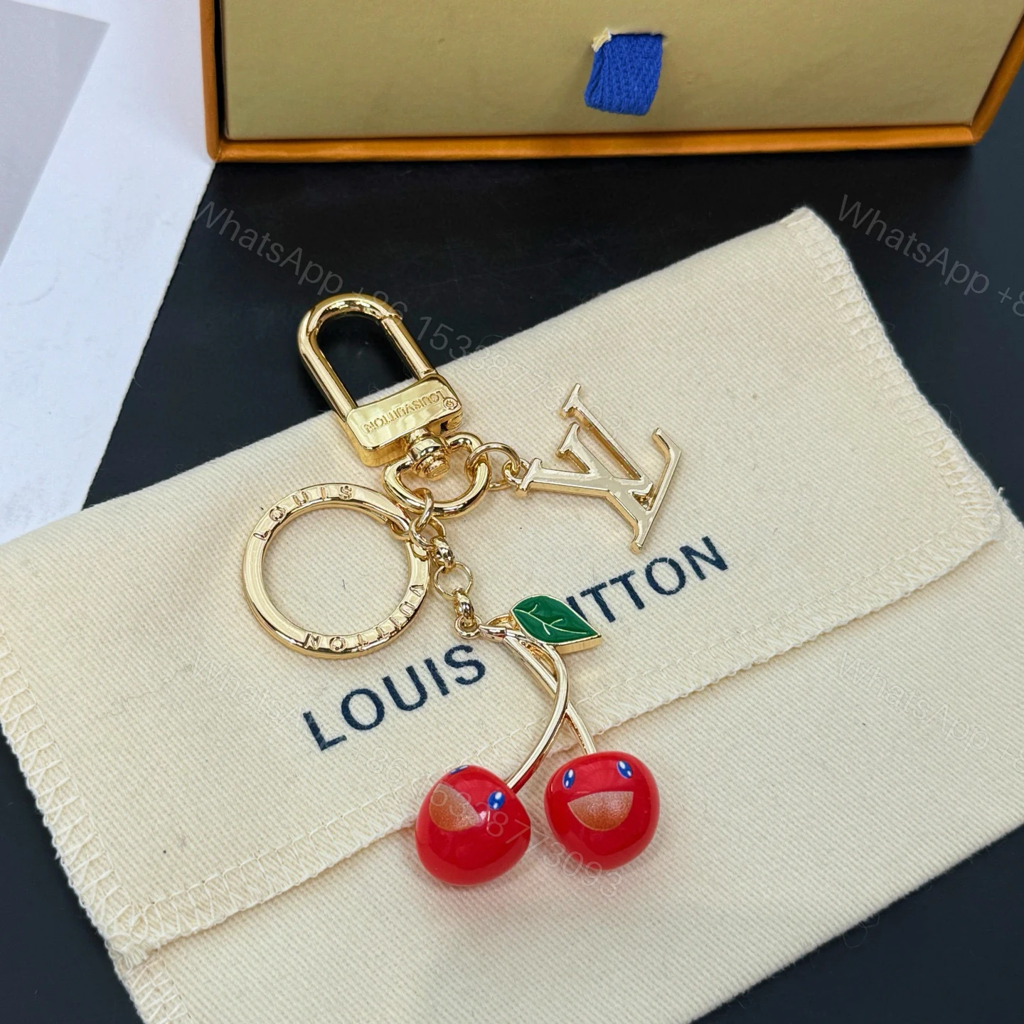 View 5 of Louis Vuitton X Murakami Bag Charms Key Holder