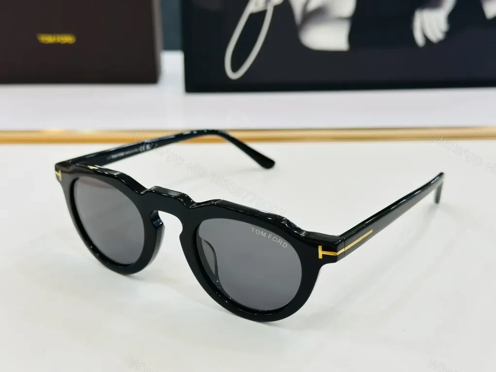 View 2 of Transparent Frame Gradient Blue Sunglasses â€“ Modern Luxe Style