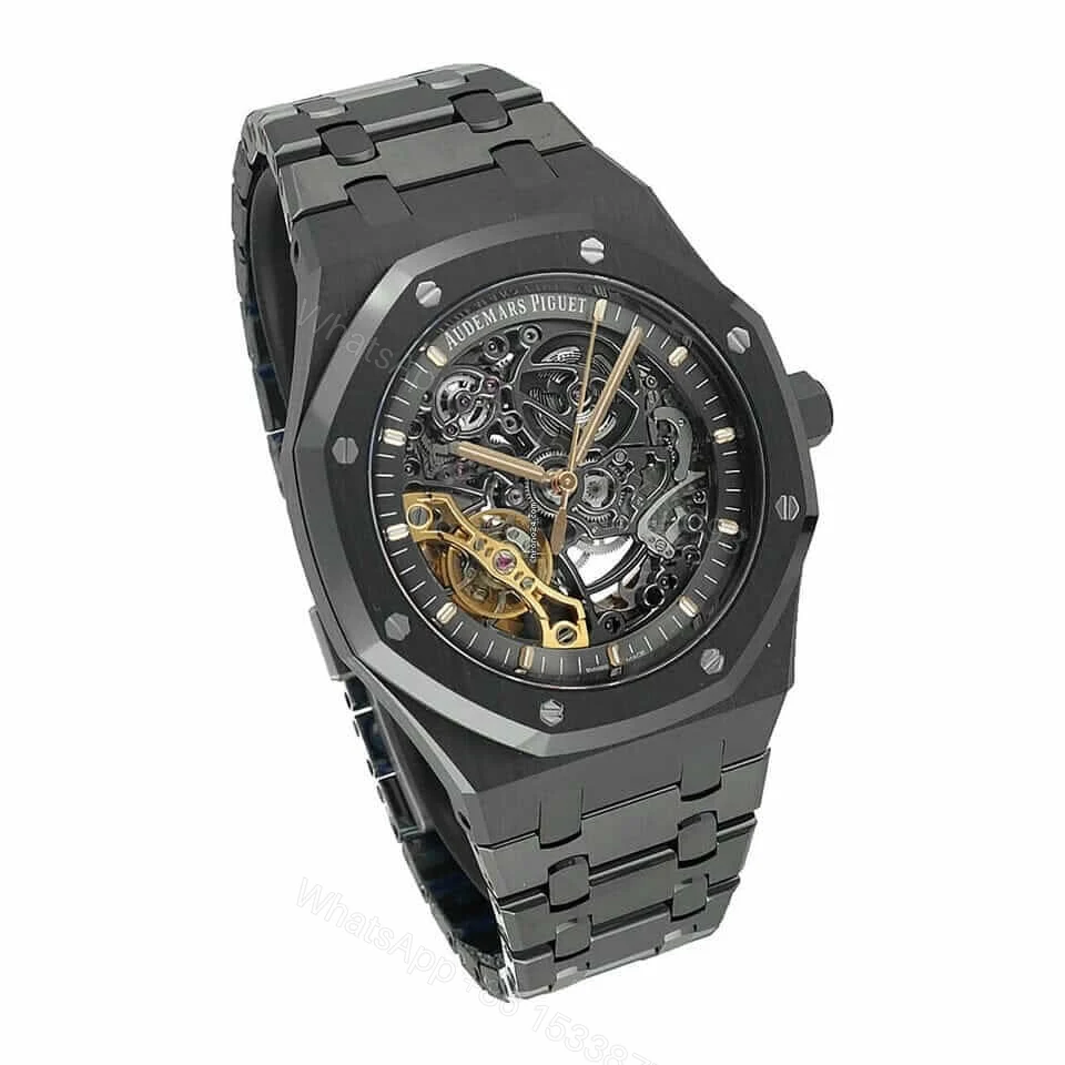 View 2 of Audemar Piguet Super Clone Black Skeleton