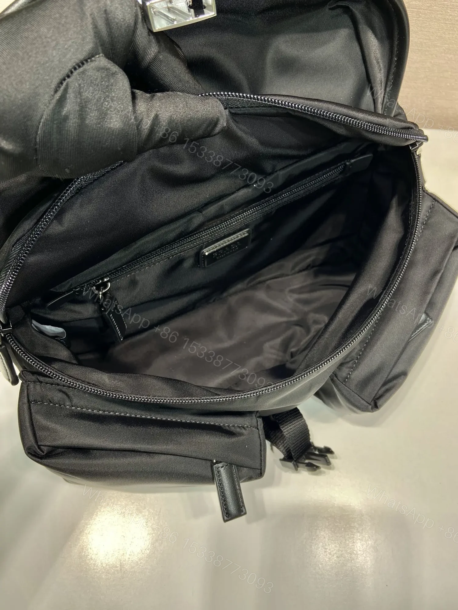 View 2 of BELT BAG 27 IN BLACK RE-NYLON