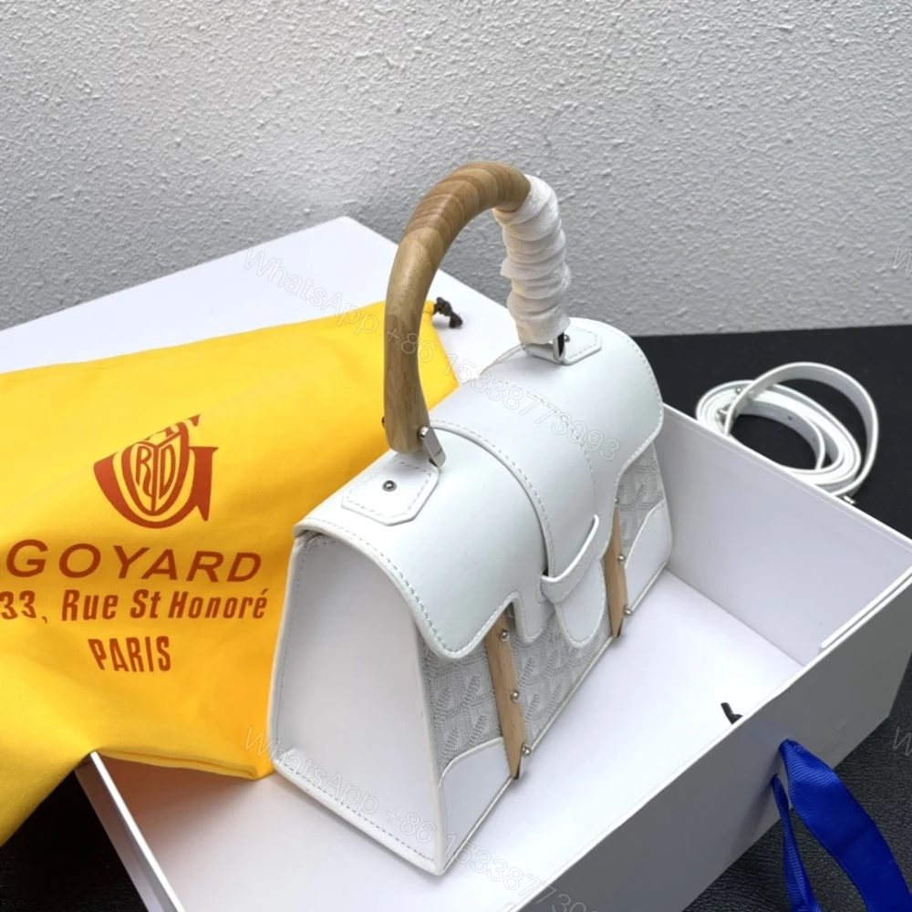 View 4 of GOYARD SAÏGON STRUCTURÉ MINI BAG WHITE 21CM SAIGR2MINTY50CL50P
