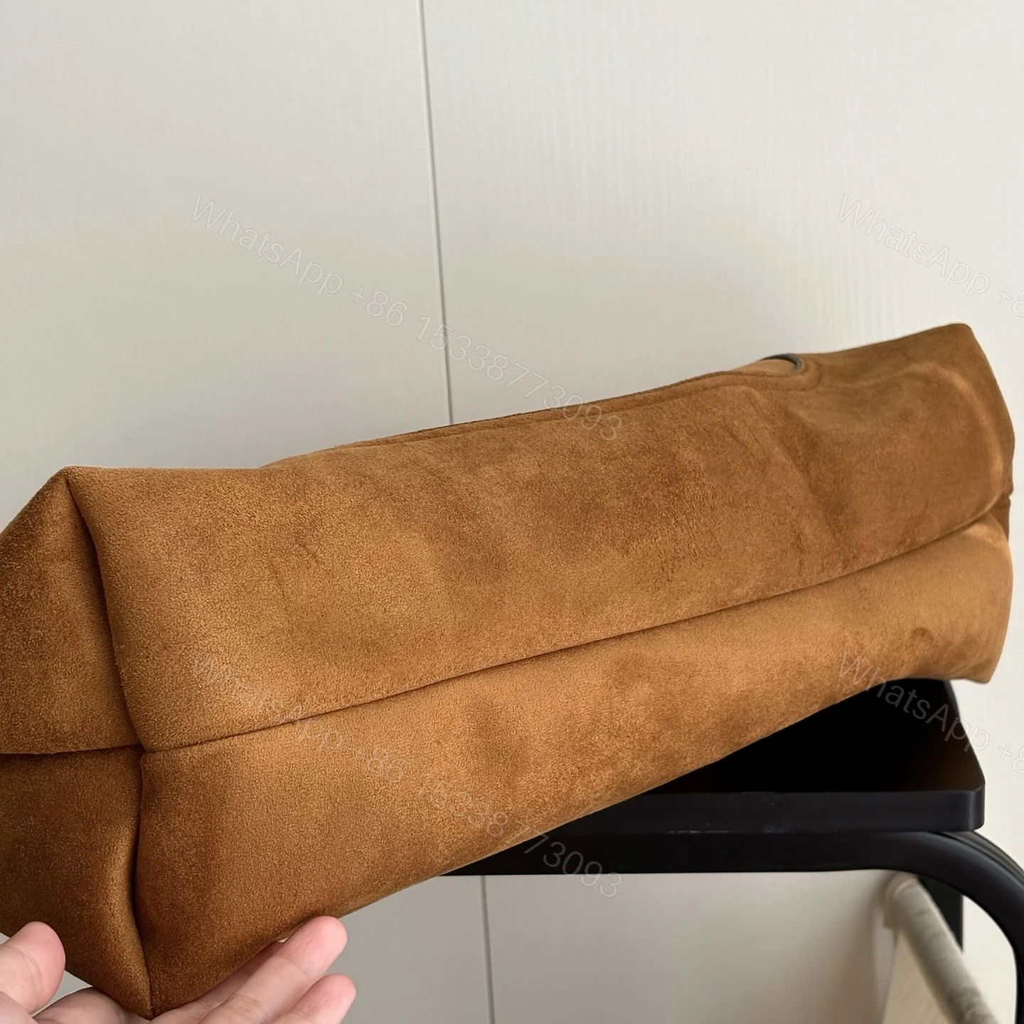 View 5 of Gucci Softbit Maxi Shoulder Bag Brown 46Cm