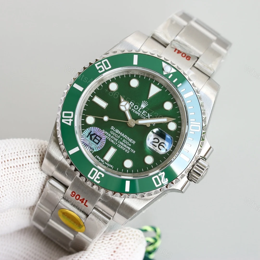 View 5 of Rolex Submariner Date Green Dial 40Mm