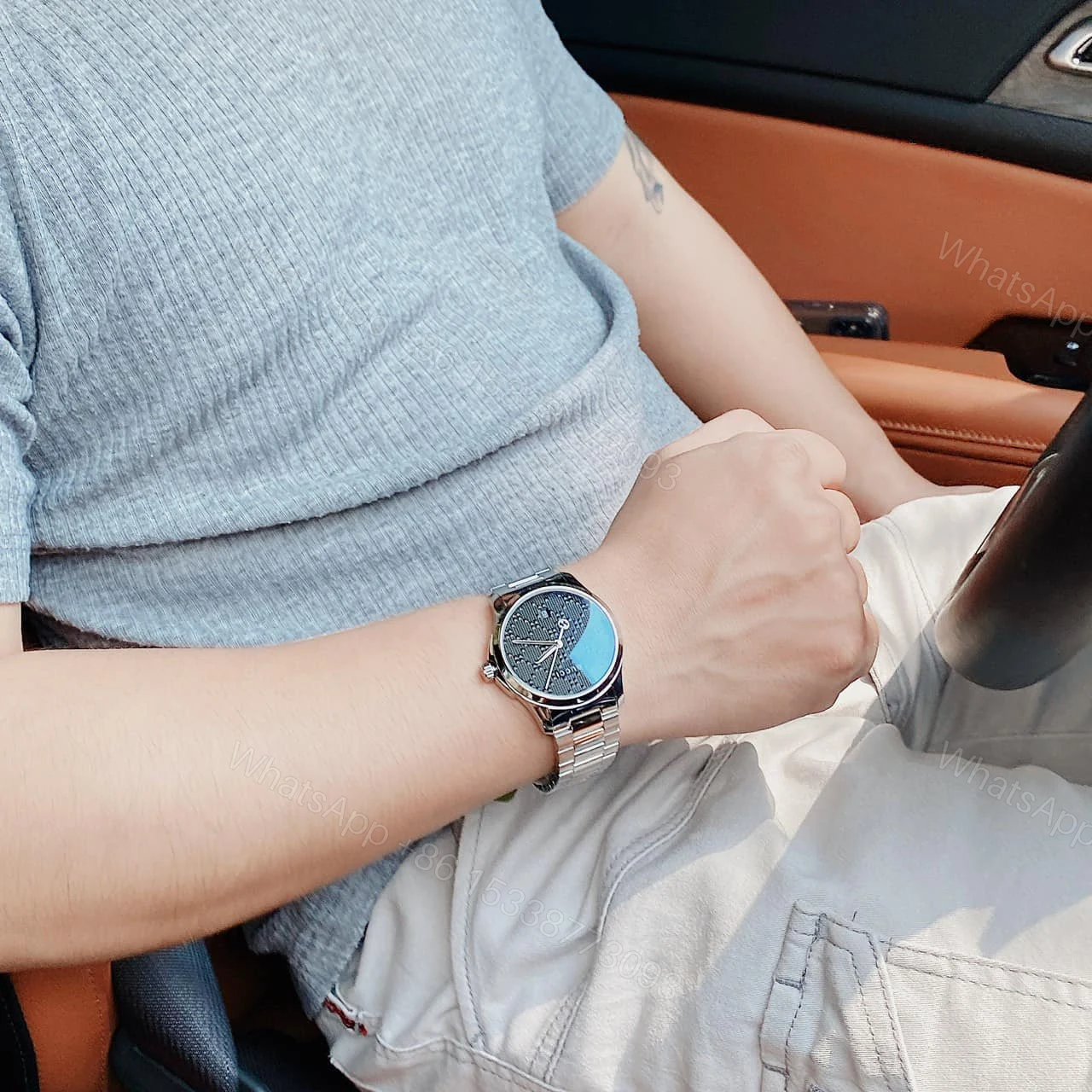 View 3 of Gucci Original Watch with Brand Box and Packing -17223990