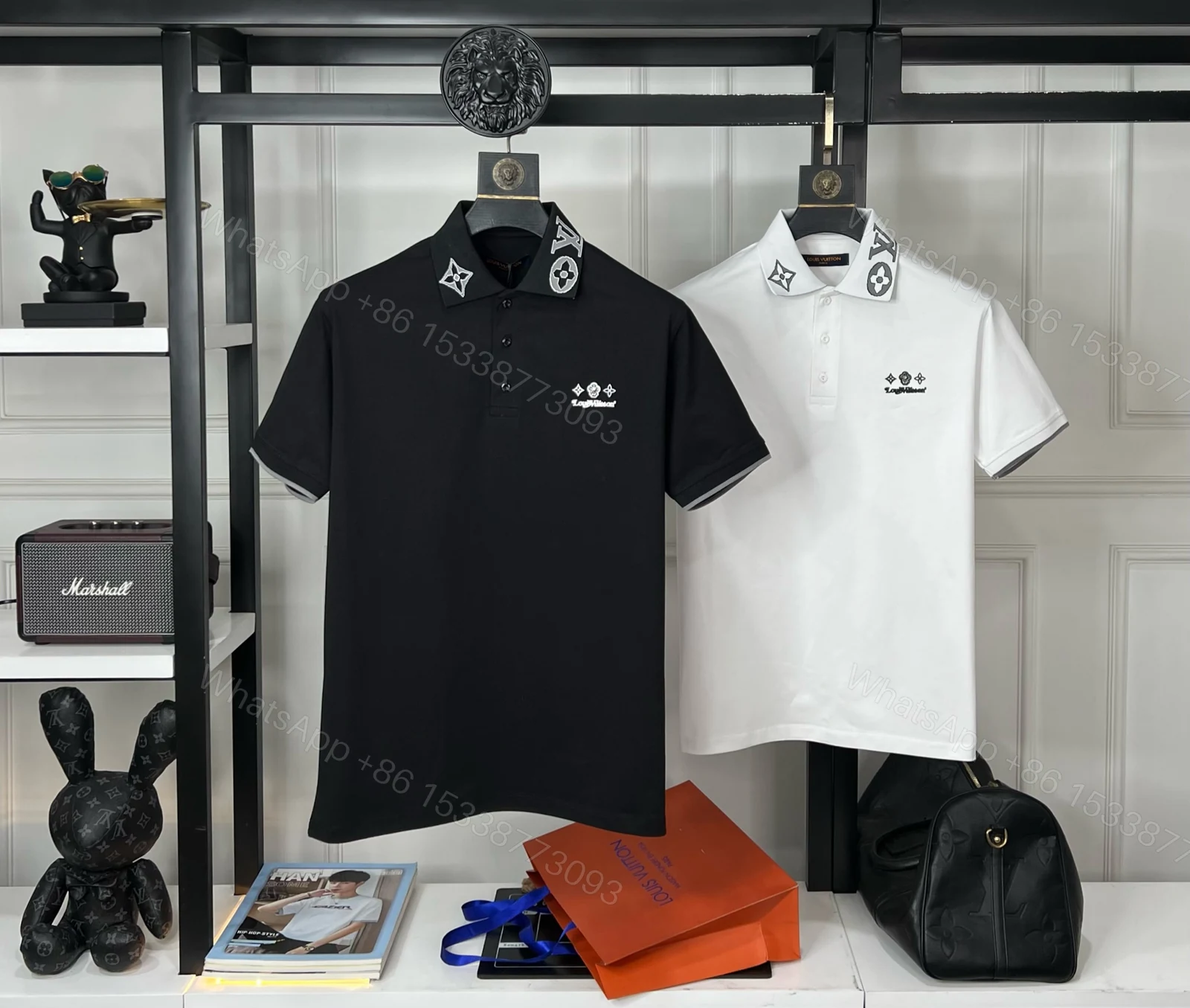 View 7 of FIRST COPY LOUIS VUITTON LYCRA POLO TSHIRTS