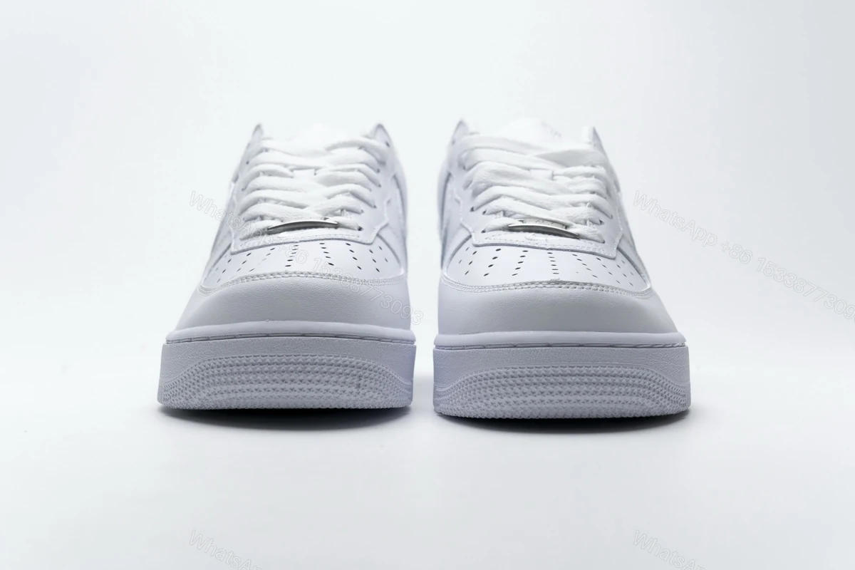 View 6 of Supreme x Air Force 1 Low White CU9225-100