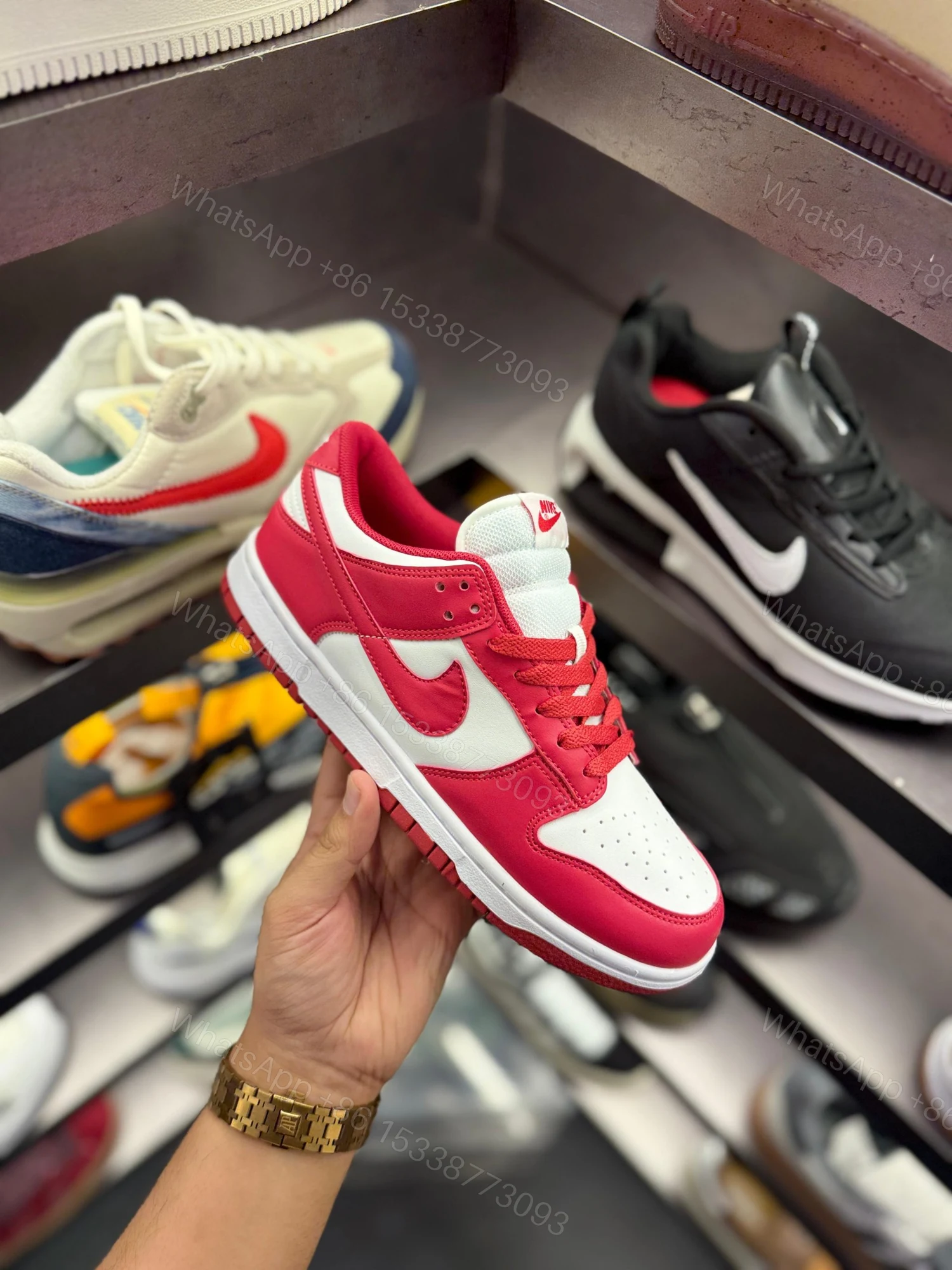 View 5 of FIRST COPY Nike SB Dunk Gym Red