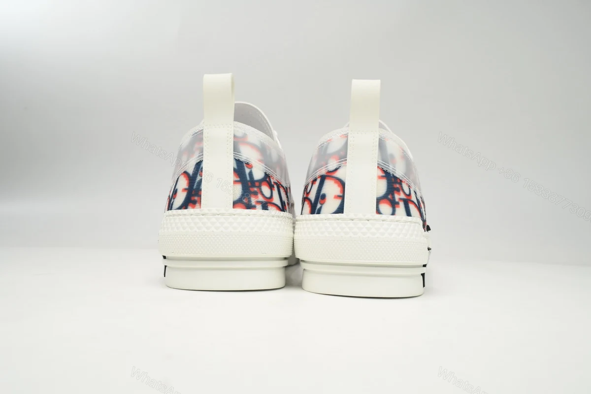 View 3 of Dior B23 HT Oblique Low Bang Blue Red