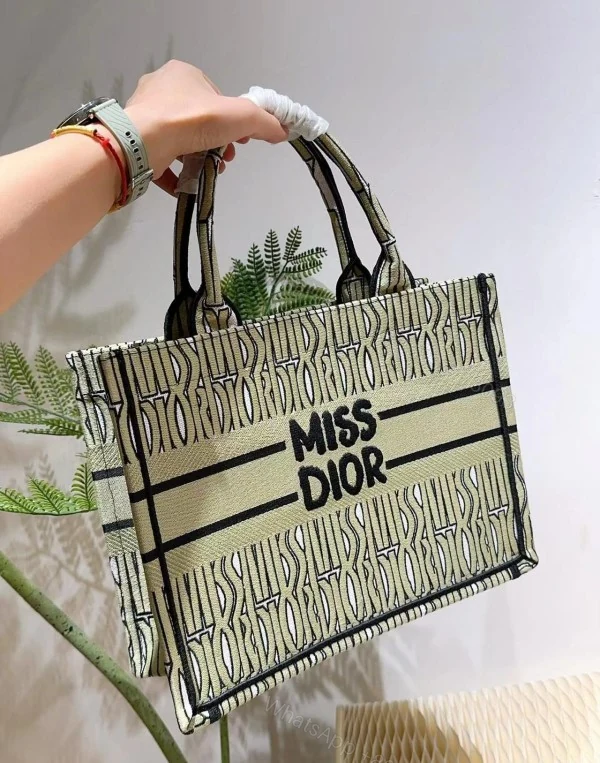 View 2 of FIRST COPY Miss Dior Graffiti Book Large Tote Bag