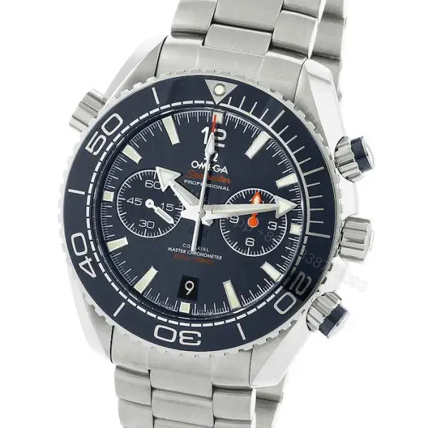 View 2 of Replica Omega Planet Ocean Men Automatic Blue Stainless Steel Watch O21530465103001