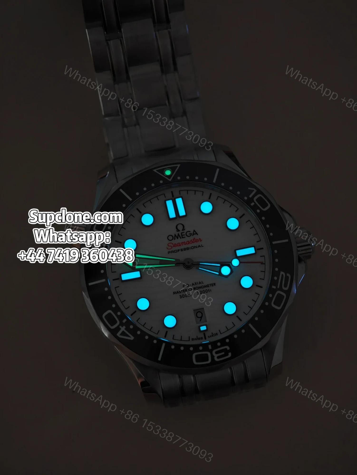 View 22 of OMEGA Super Clone Seamaster Diver 300M 210.30.42.20.04.001 42mm