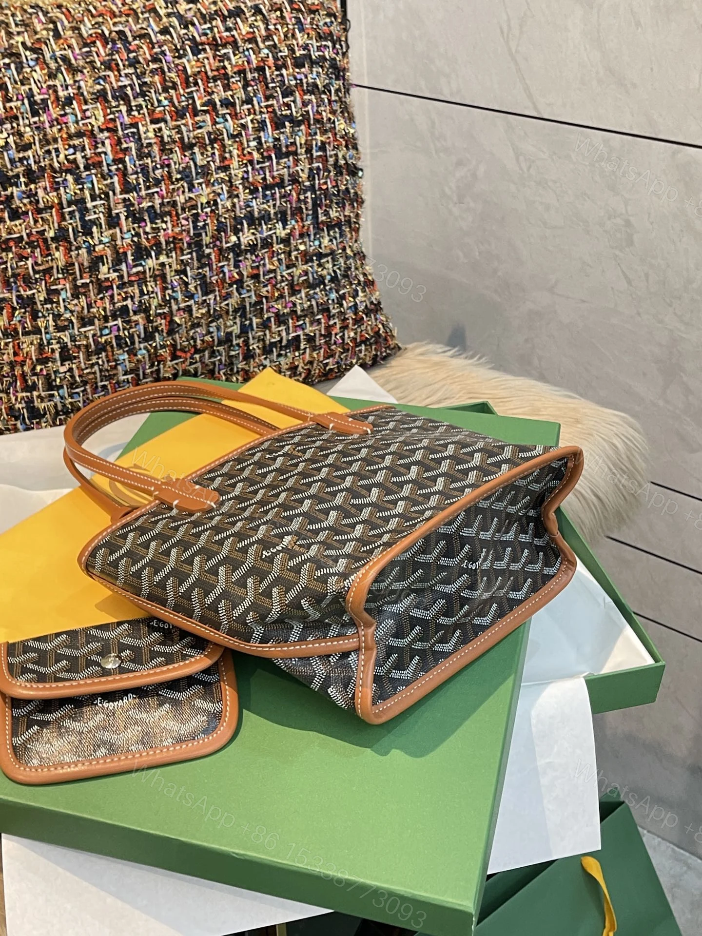 View 2 of Goyard Anjou Tote Mini