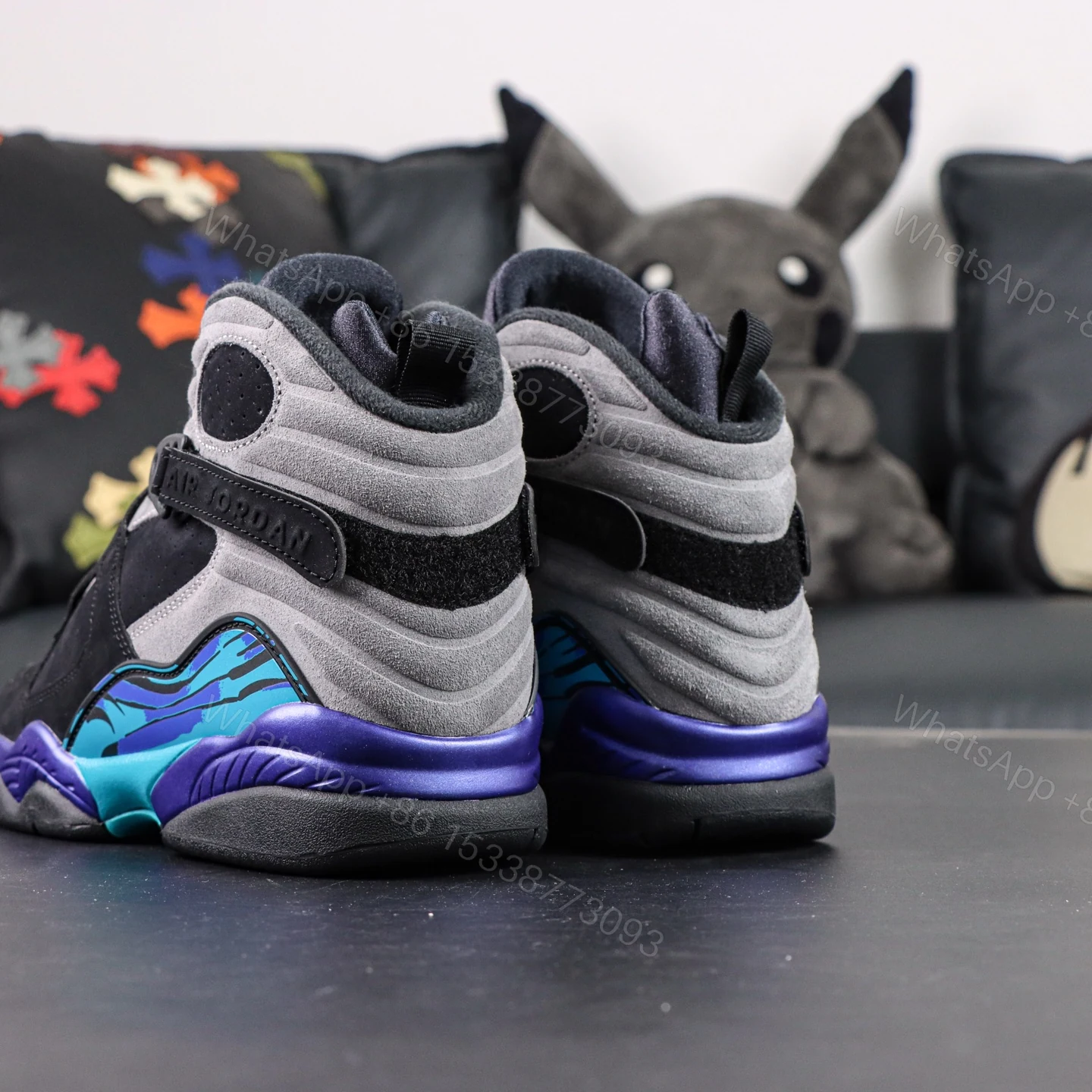View 5 of Air Jordan 8 Retro “Aqua” 2025 Reps