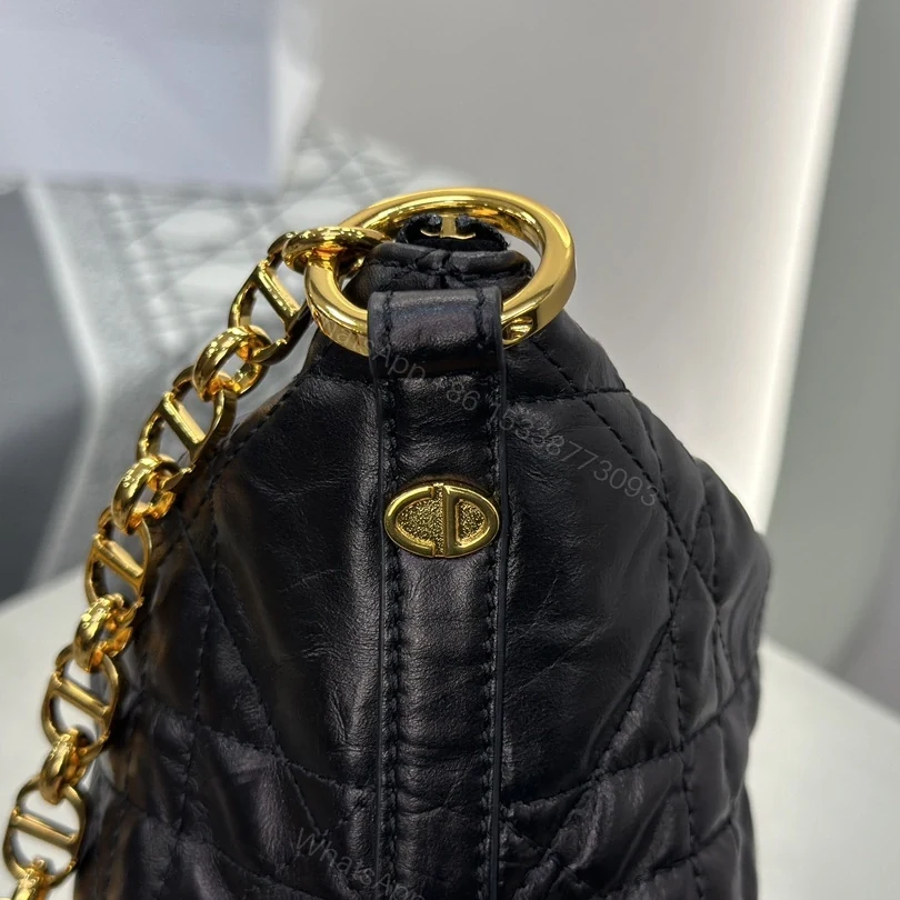 View 10 of 高仿Dior*Star系列S3202M900鏈條單肩腋下包黑色免檢版