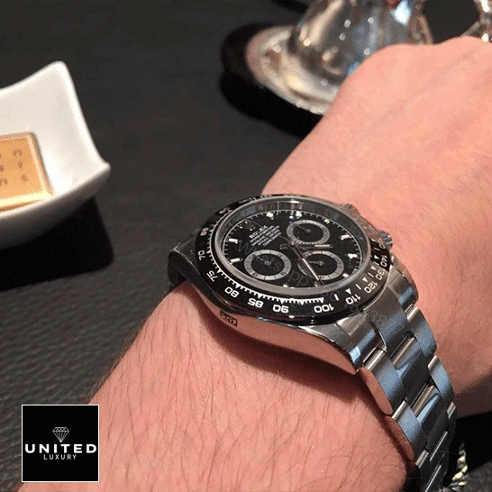 View 11 of Rolex Daytona Black Ceramic Replica