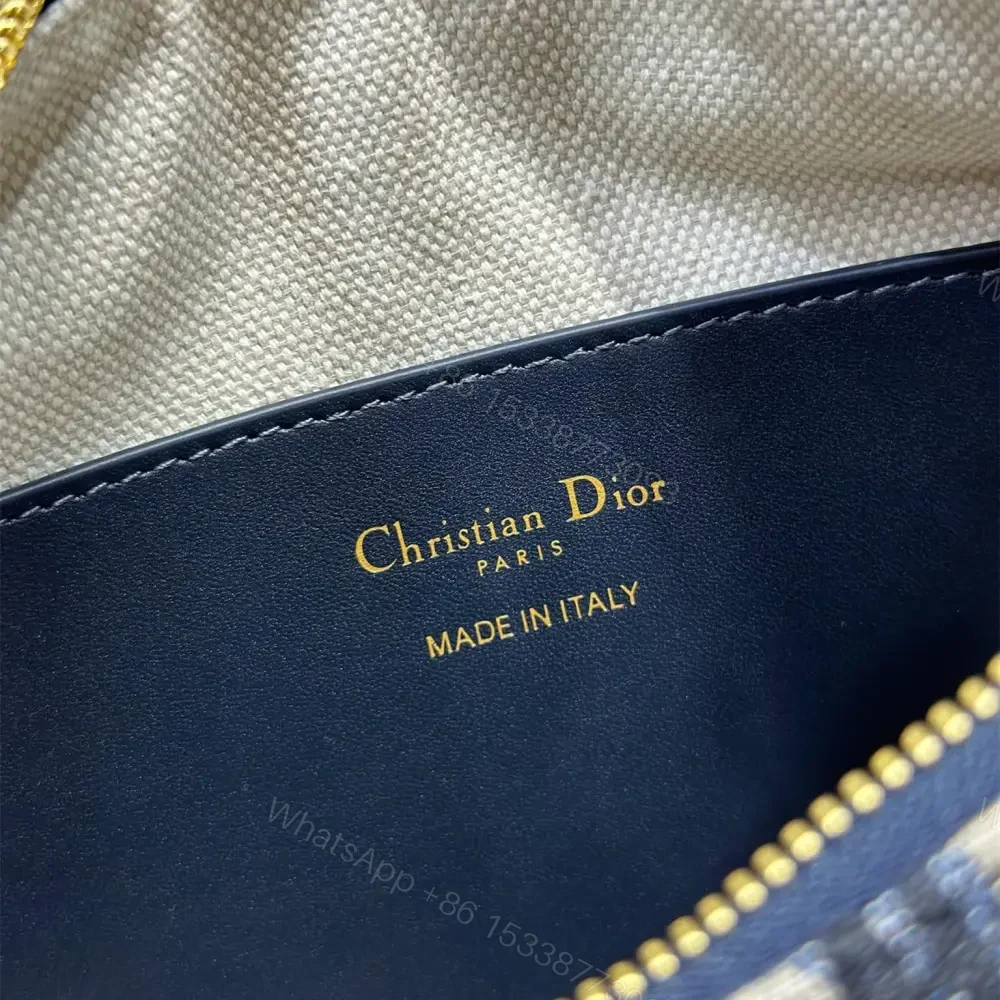 View 8 of 高仿Dior*D-Dream系列M632M928印花刺繡單肩包中號雙拼免檢版