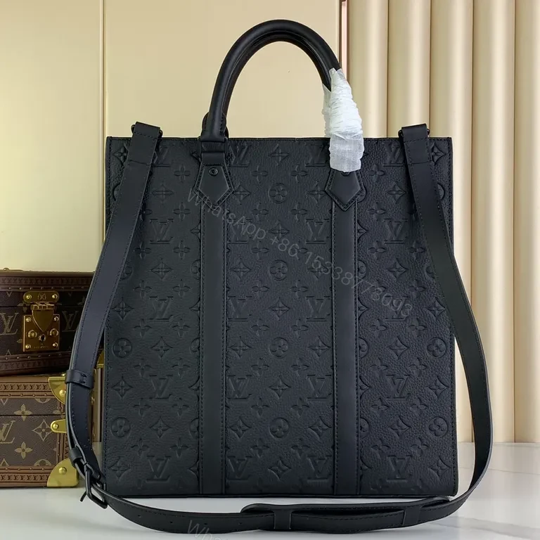 View 2 of Monogram Tote: Modern Structure, Luxury Everyday Carry