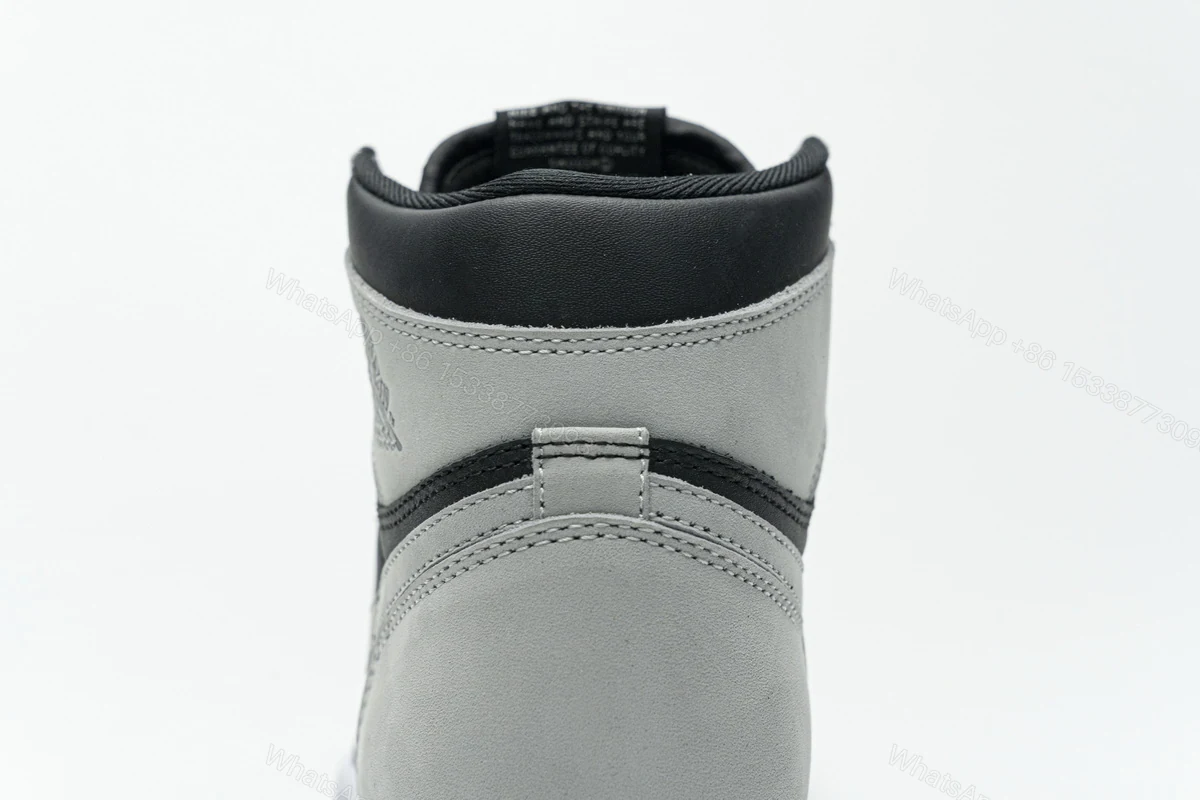 View 10 of Air Jordan 1 Shadow 2.0 Black Light Smoke Grey 555088-035