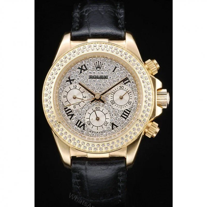 View 2 of Replica Rolex Daytona Diamond Dial 98238
