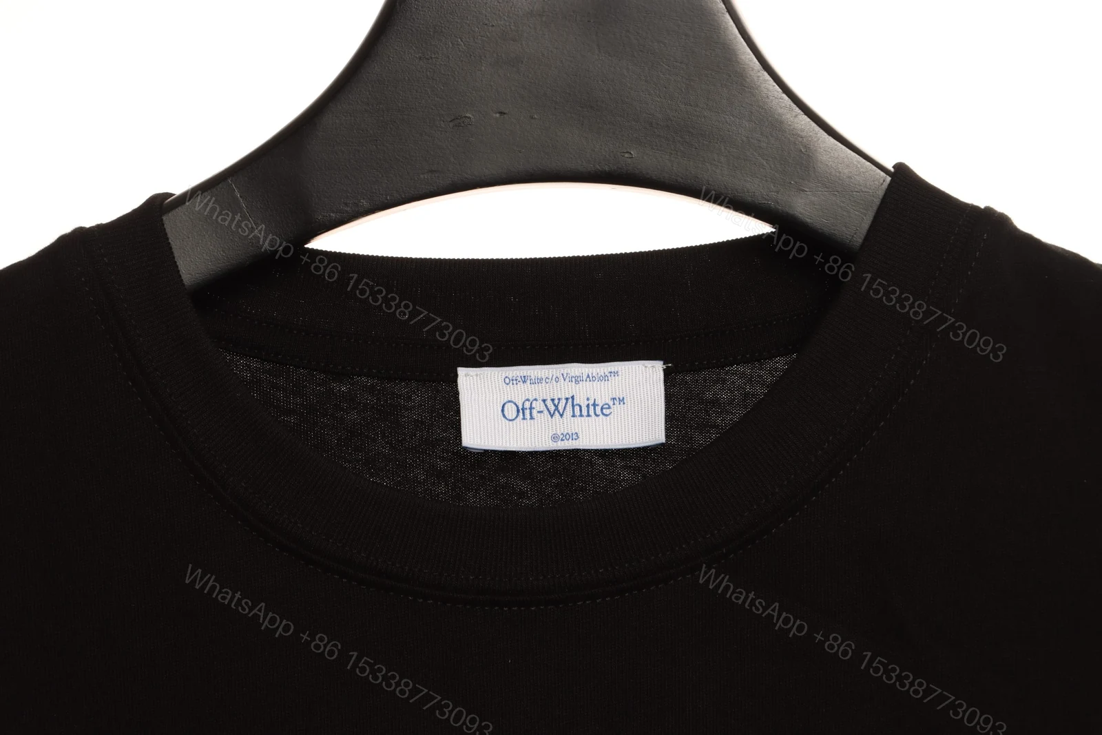View 7 of Off-White 23 Digit Logo Black White T-Shirt