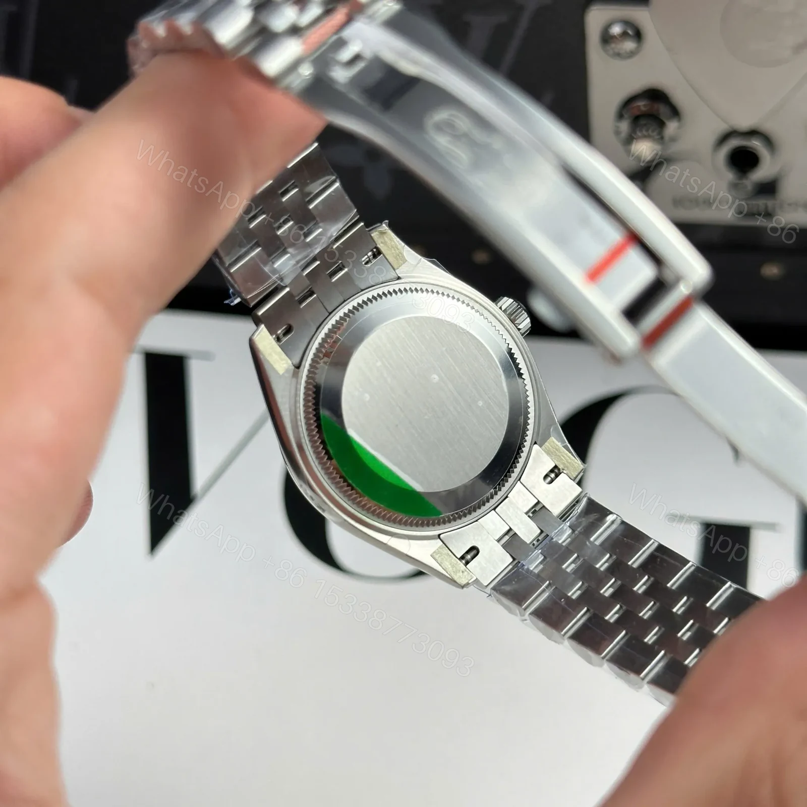 View 12 of Rolex Datejust Mint Green Dial 278274 31 mm