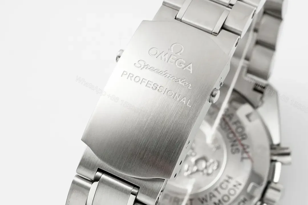 View 9 of Omega Speedmaster Moonwatch Professional OB2 Moonwatch Blue Dial Stainless Steel Case and Bracelet
