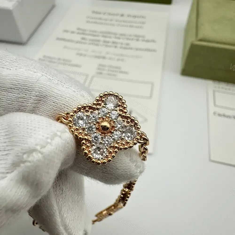 View 6 of 高仿首飾VanCleef&Arpels*RP2R100珍珠貝母玫瑰金手鏈
