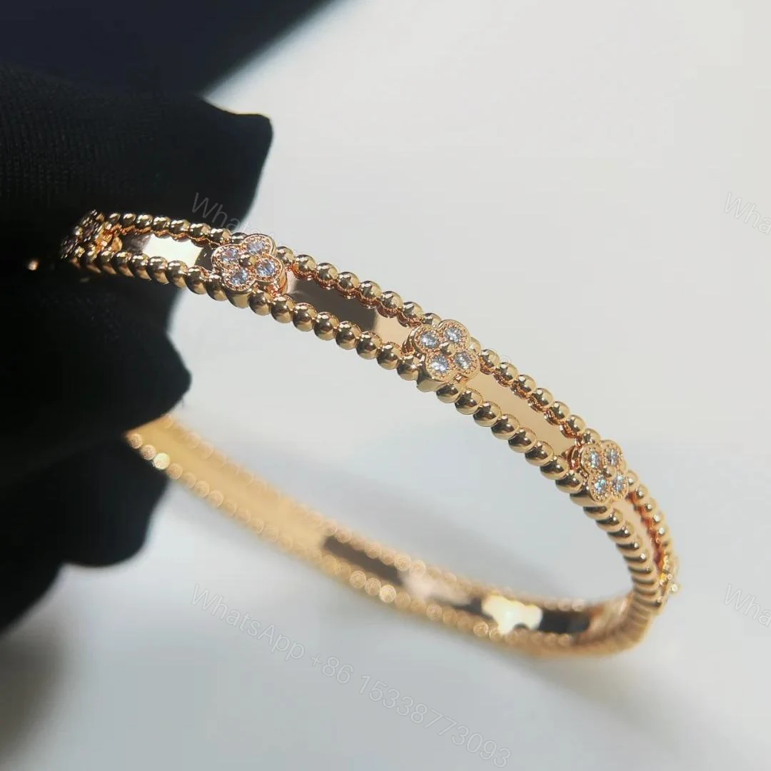 View 5 of VCA Perlée Sweet Clovers Bracelet