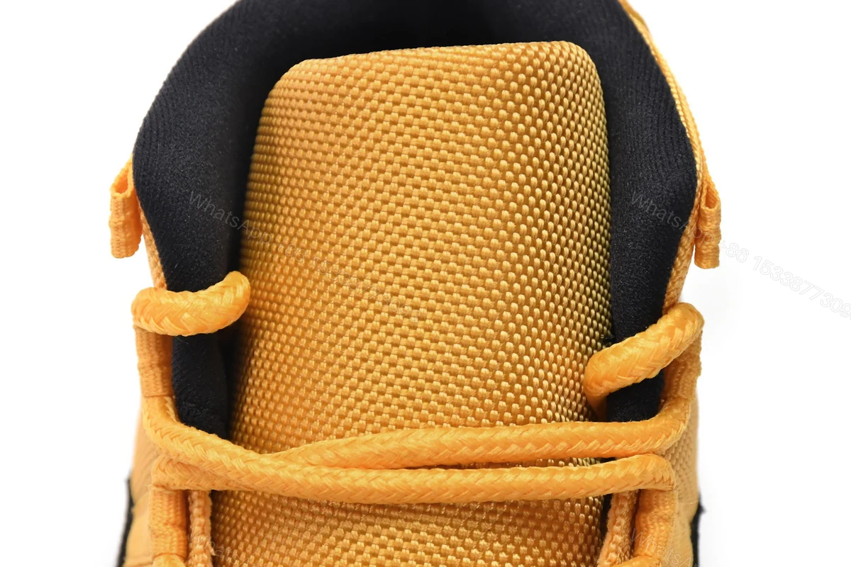 View 4 of Air Jordan 11 High Retro Black Yellow CT8012-118