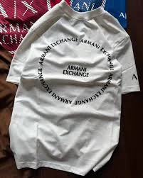 BUY FIRST COPY ARMANI EXCHANGE SUMMER IMPORTED POLO T-SHIRTS — view 1