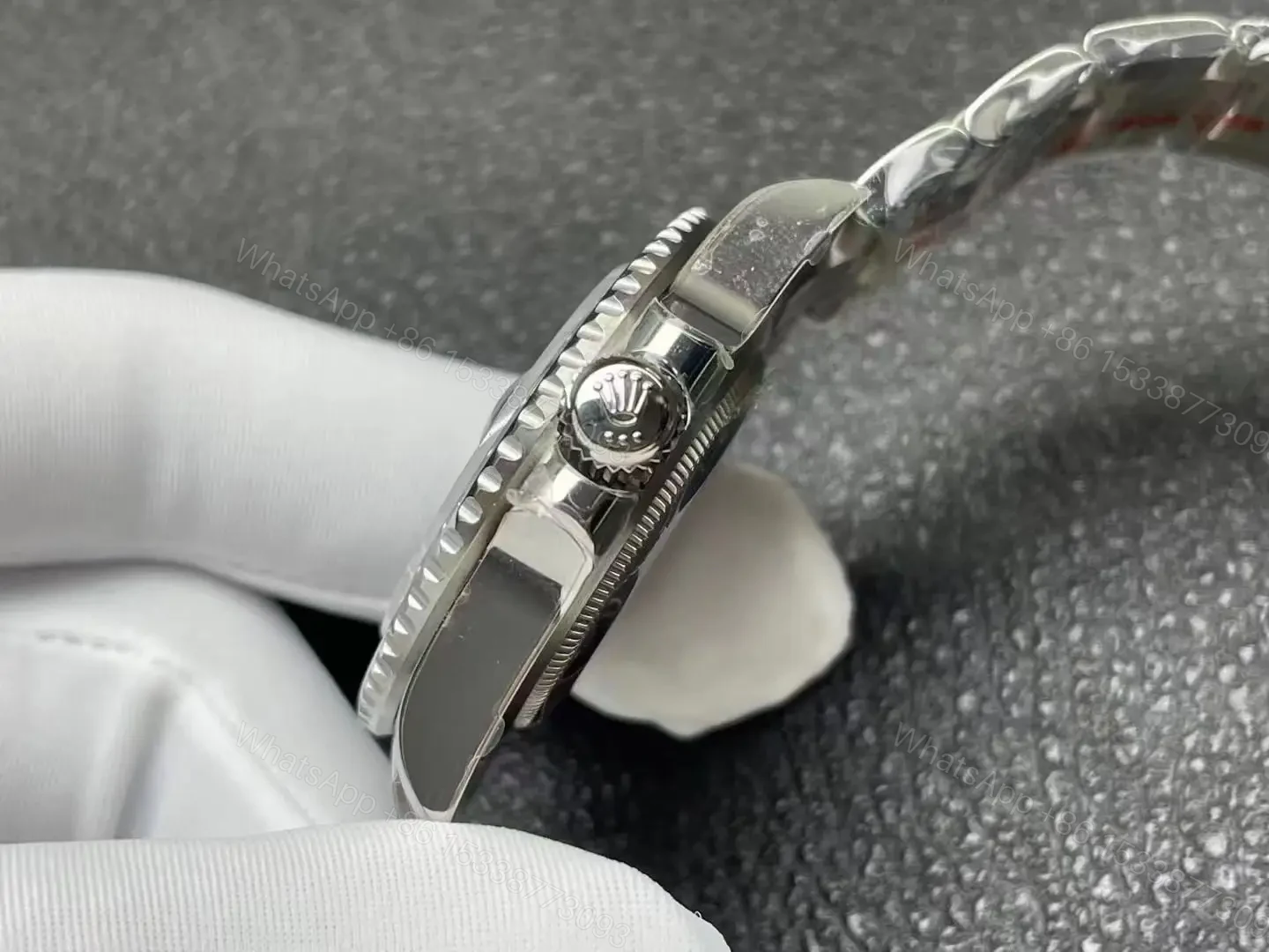 View 11 of Rolex Replica Clone Gmt master 2 2024 Bruce Wayne