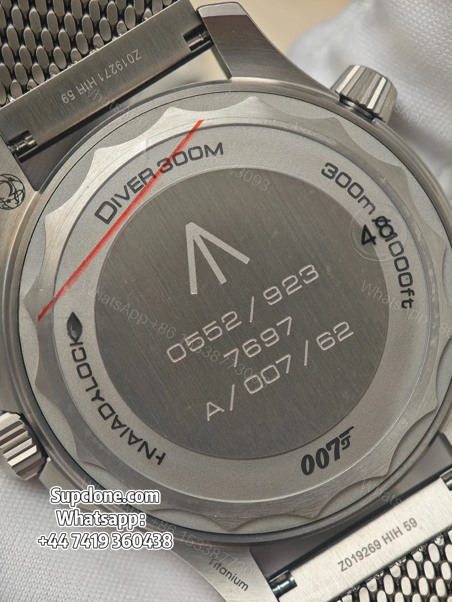 View 12 of Omega Super Clone Seamaster Diver 300M “No Time To Die” 42mm 210.90.42.20.01.001