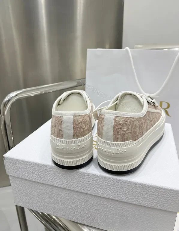 View 2 of Soft Monogram Knit Sneaker - Dior-Detail Luxury Sneakers