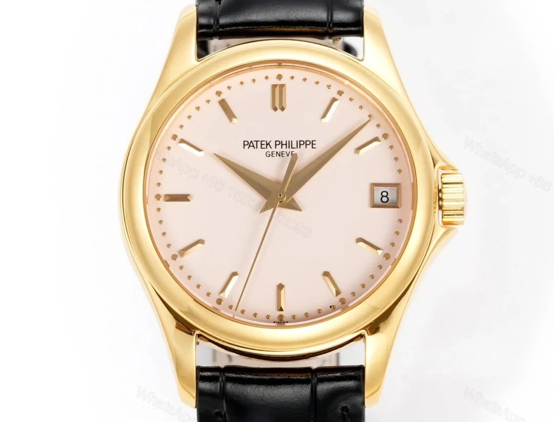 Patek Philippe Calatrava 5127 Classic Dress Watch 37mm Leather Strap Edition RG-PP-5127-CALATRAVA-37-LT — view 1