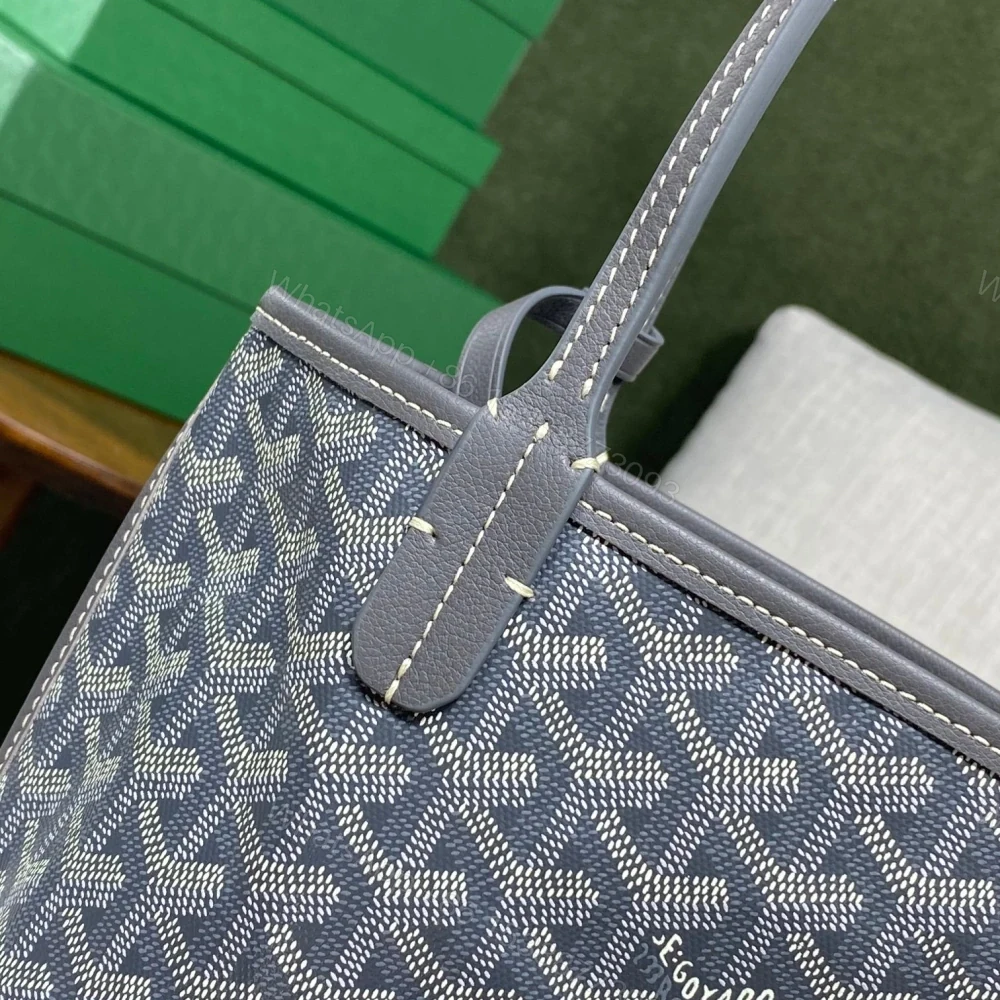 View 5 of 高仿Goyard*GY10181雙面兩用MiniTote手袋灰色免檢版
