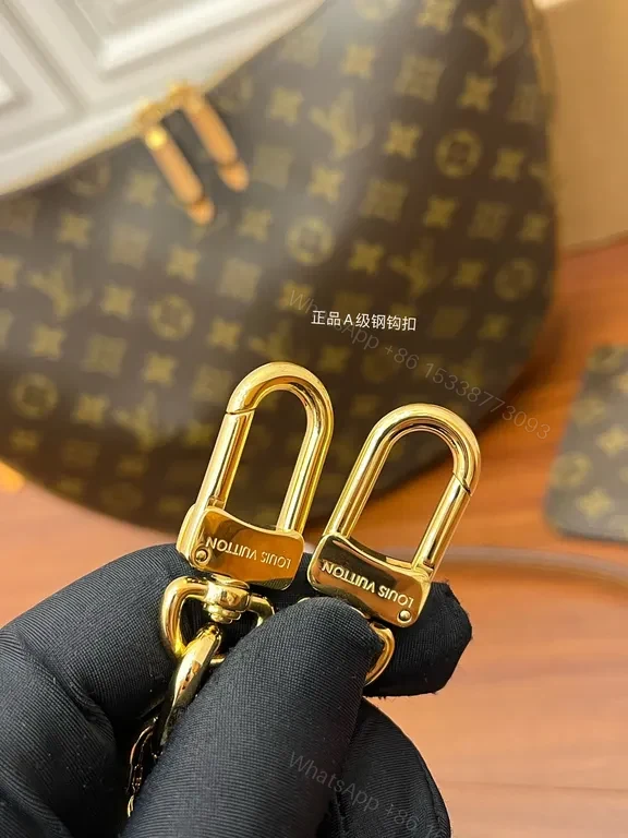 View 9 of Chic Monogram Crescent Bag â€” Luxury, Versatile, LV-Inspired Accessory