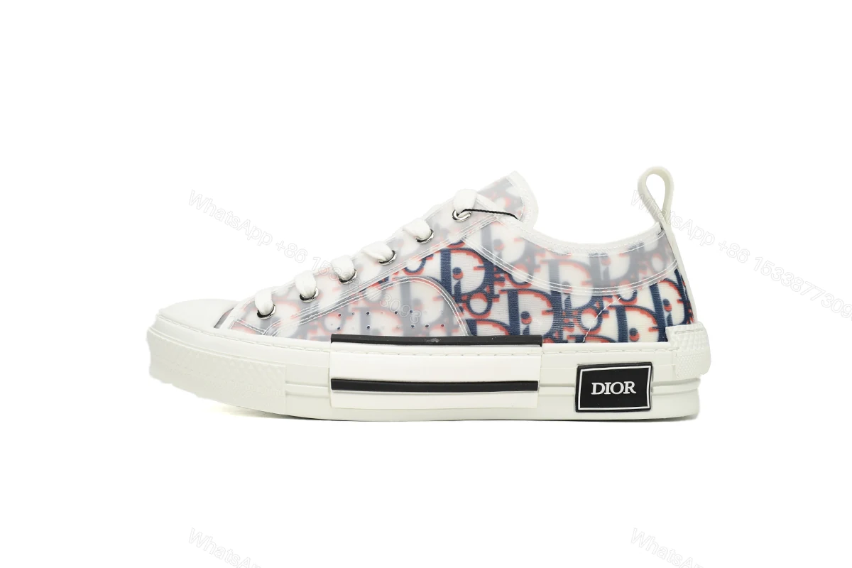 View 9 of Dior B23 HT Oblique Low Bang Blue Red