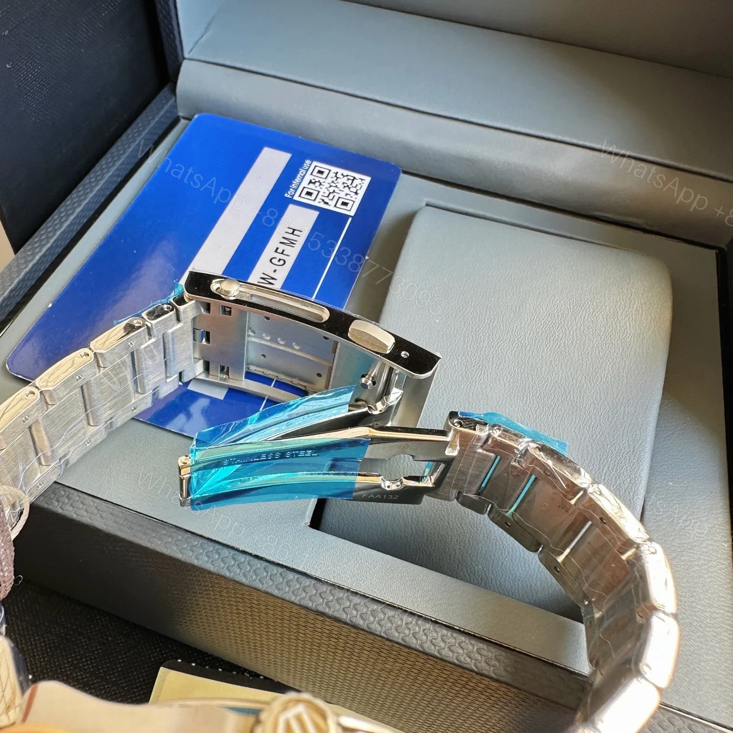 View 7 of TAG Heuer Aquaracer Professional 300 36 Stainless Steel Black Bracelet WBP231D.BA0626