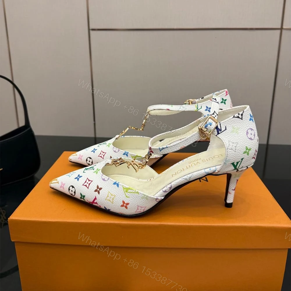 View 3 of LV x TM Ankle Strap Pumps