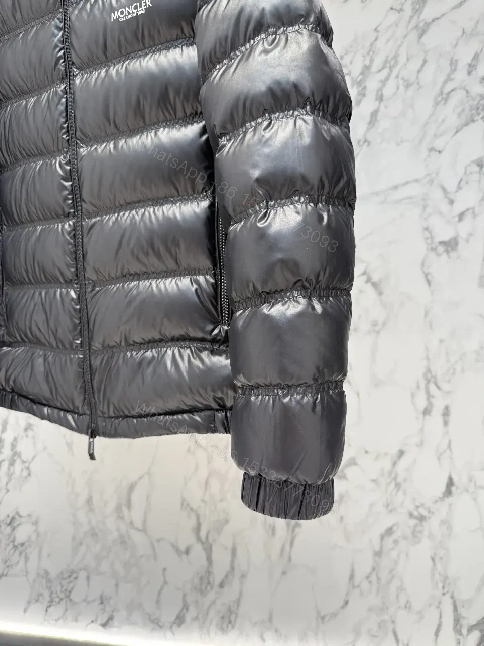 View 6 of Compact Puffer Jacket: Water-Resistant, Diamond-Quilted Warmth