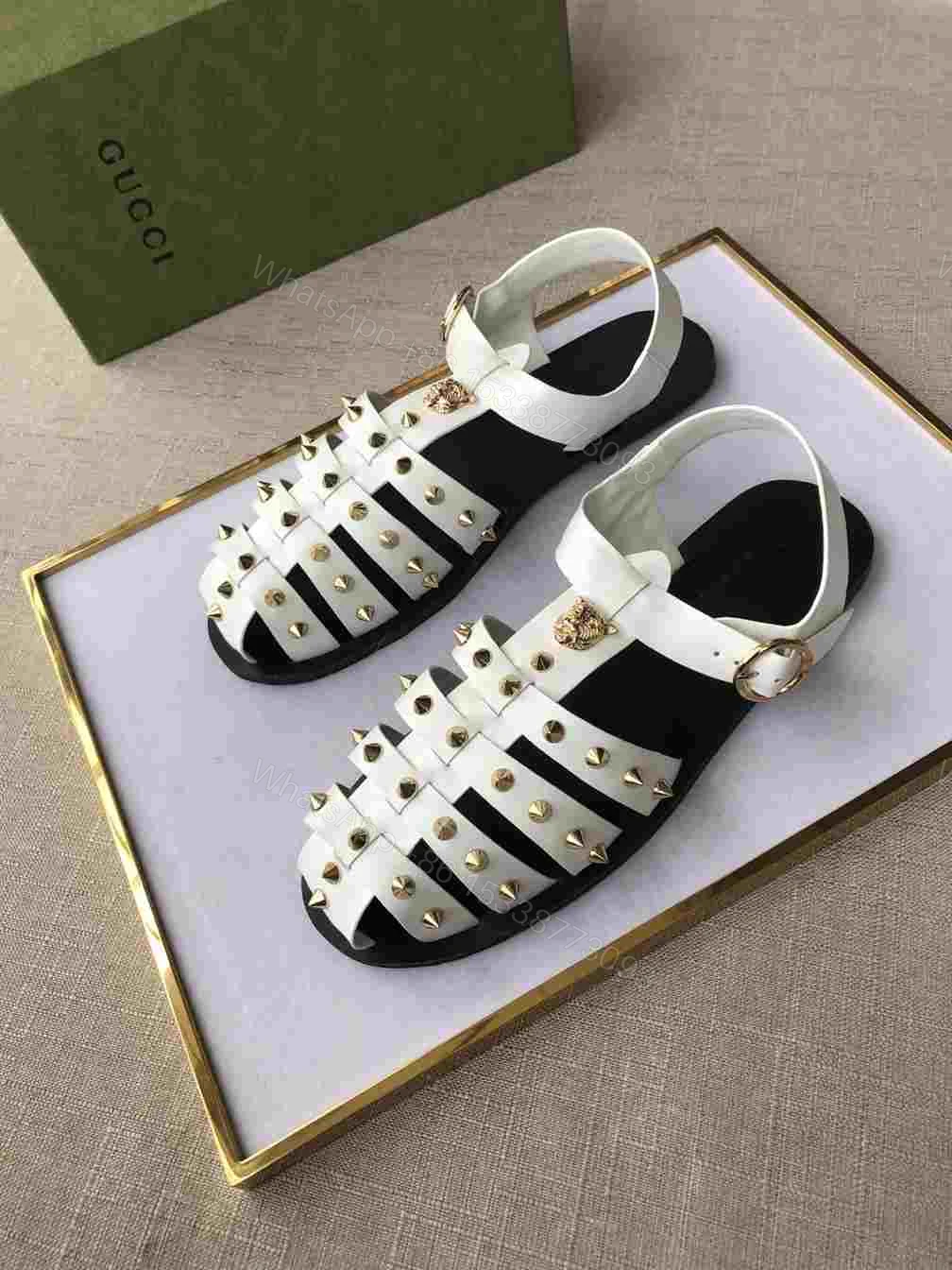 View 9 of GUCCI SANDAL WITH DOUBLE G – SDG003